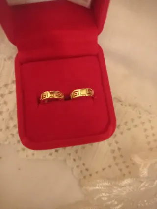 Pendientes Acero Inoxidable Dorados