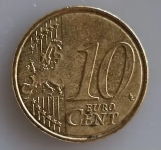 Moneda 10 céntimos Malta 2008