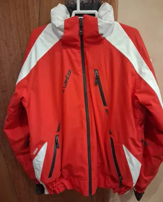 Chaqueta de invierno Quechua Roja Talla Xl