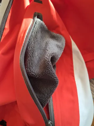 Chaqueta de invierno Quechua Roja Talla Xl