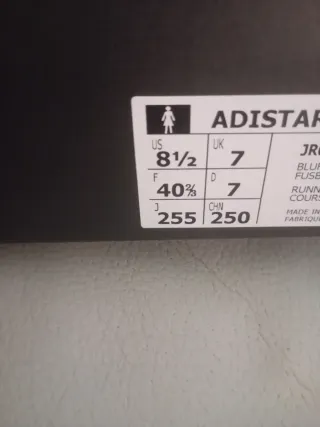 Adidas Adistar GYD W Mujer Azul/Rosa Talla 40