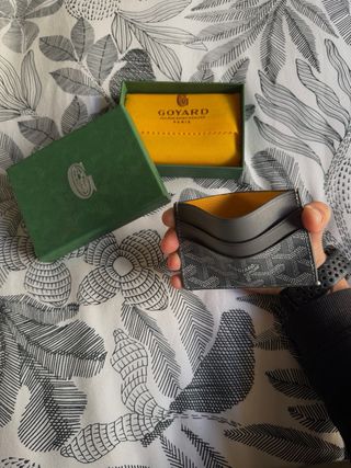 Porte-cartes goyard noir
