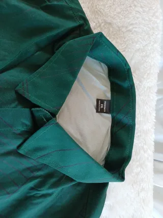 Camisa de vestir verde oscuro