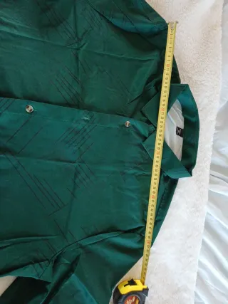 Camisa de vestir verde oscuro