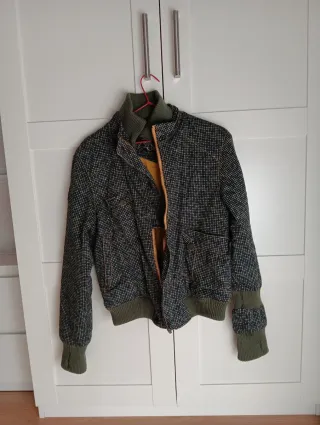 Chaqueta SKUNKFUNK Hombre Gris/Verde