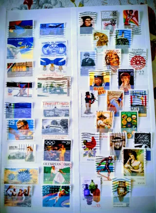 Sellos de EEUU Colección