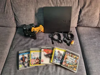 PS3 + 3 Mandos + Juegos