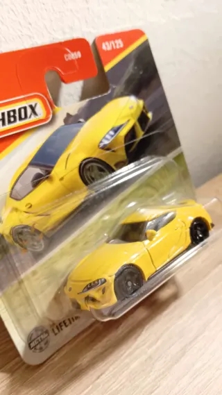 Matchbox 2023 Toyota GR Supra Amarillo