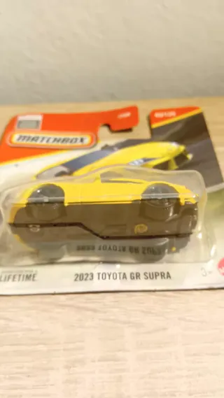 Matchbox 2023 Toyota GR Supra Amarillo