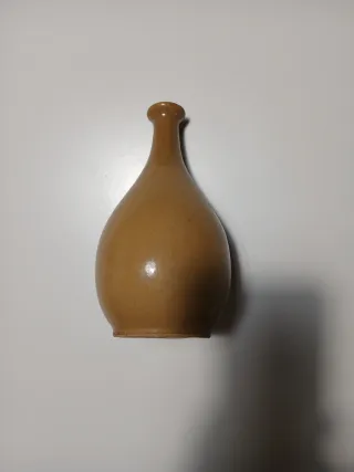 Vaso ceramica beige/marrone