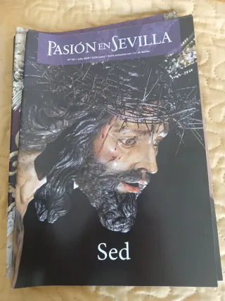 Lote 10 Revistas Cofrade Pasión en Sevilla