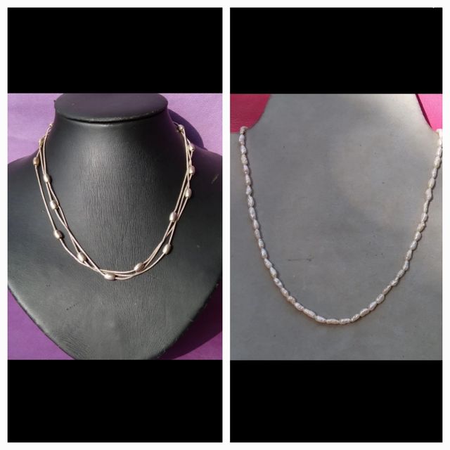 Lotto due collane vintage