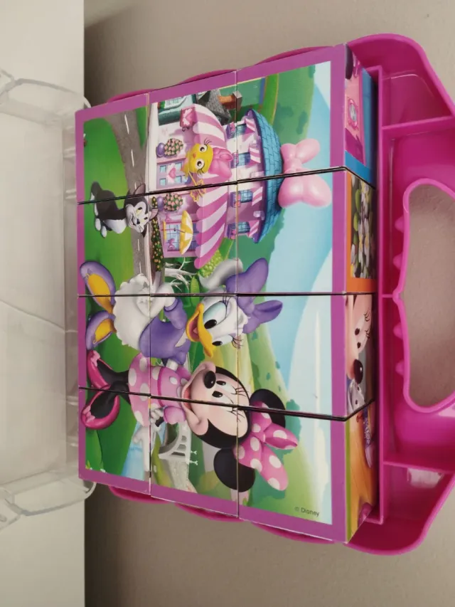Cubos Maletín Minnie y Daisy Disney