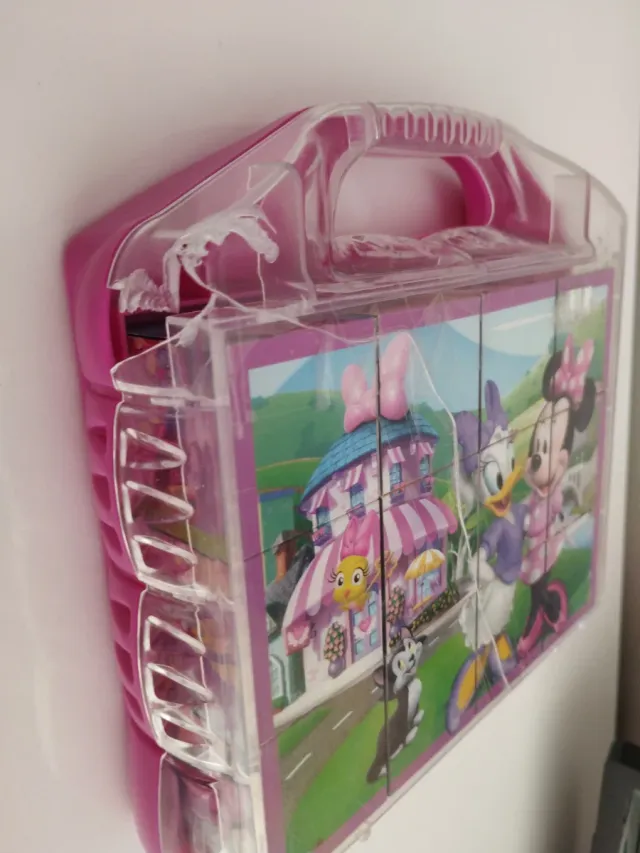 Cubos Maletín Minnie y Daisy Disney