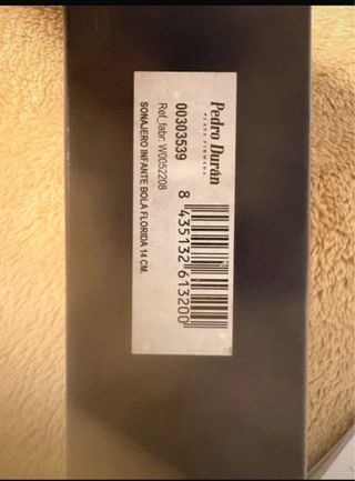 Sonajero Plata Pedro Durán