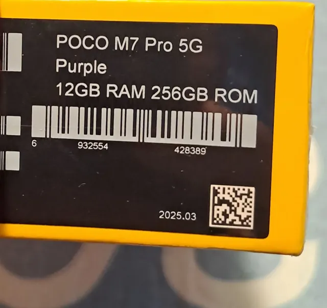 Poco M7 Pro 5G 12GB 256GB Viola