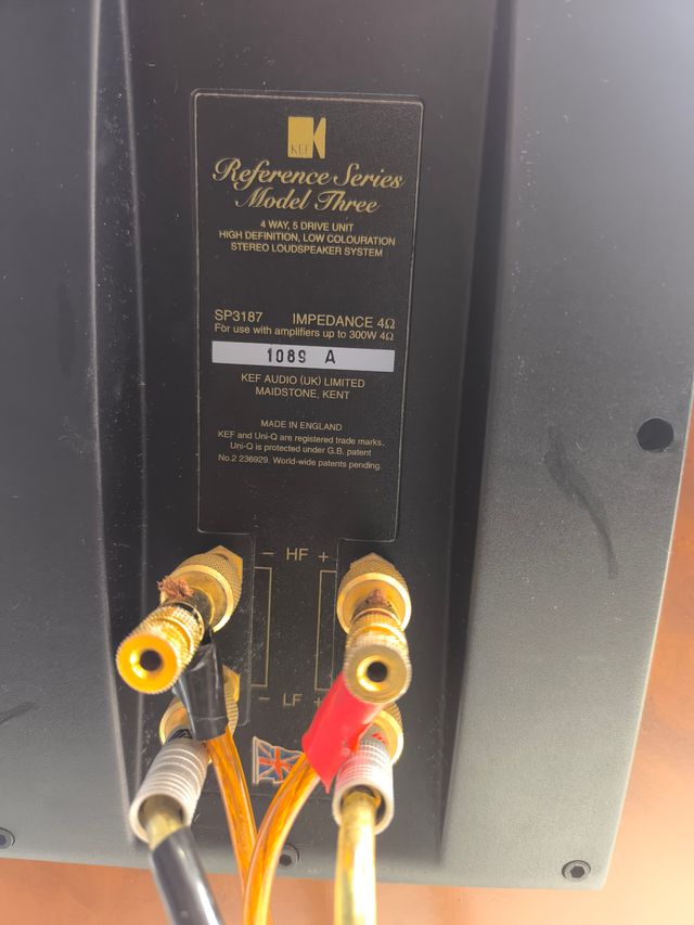 Altavoces KEF Reference Model Three