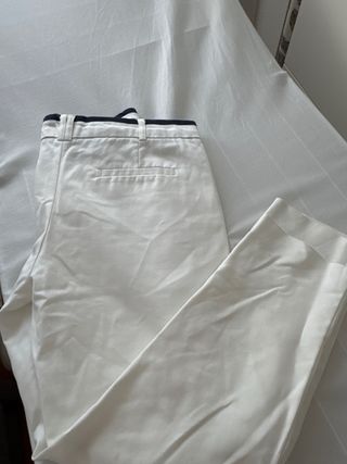 Pantalón blanco Easy Wear mujer talla 38