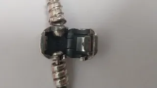 Pulsera Pandora con 9 charms Pandora. Talla 18,5