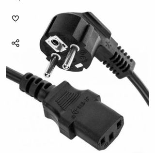 Cable Corriente PC/Impresora/TV Negro