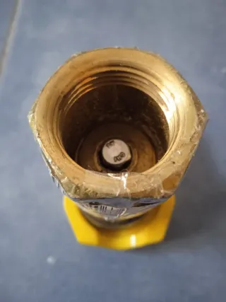 Válvula Acople Rápido Hidrante 3/4 Bronce