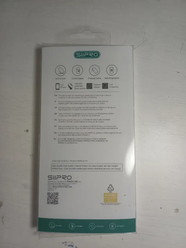 Cover Siipro A34 TPU Trasparente