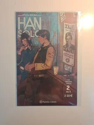 Lote de tres cómics de Star Wars Han Solo