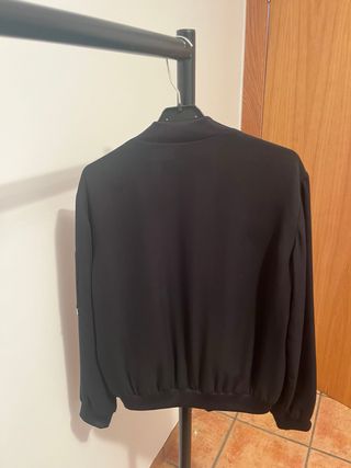 Chaqueta Bomber Zara Negra