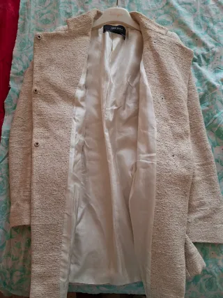 Cappottino Zara Beige Elegante Taglia S