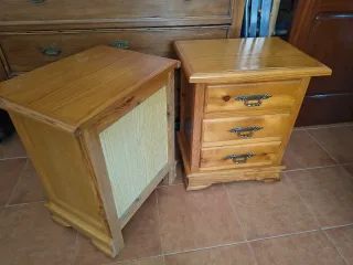 Mesitas de noche de madera