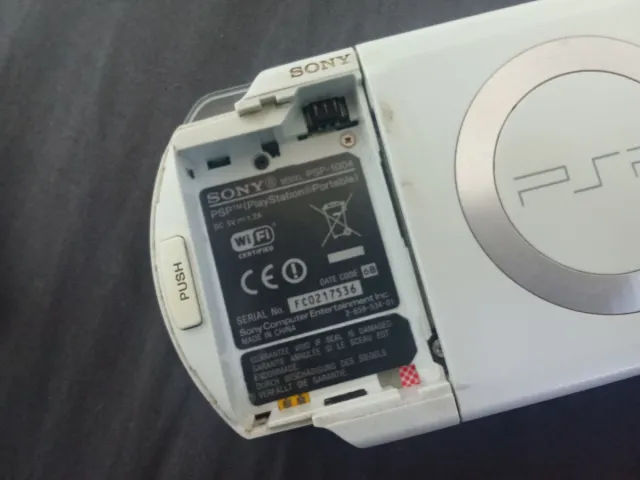 Consola PSP 1000 Blanca