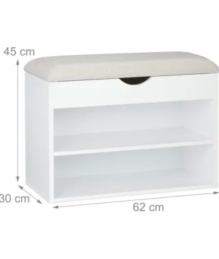 Zapatero con cojín acolchado