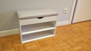 Zapatero con cojín acolchado