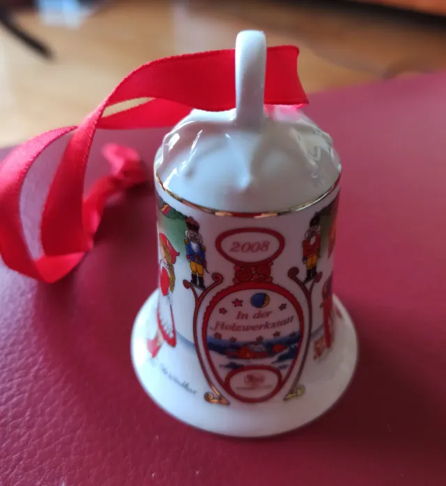Campana di Natale 2008 Porcellana