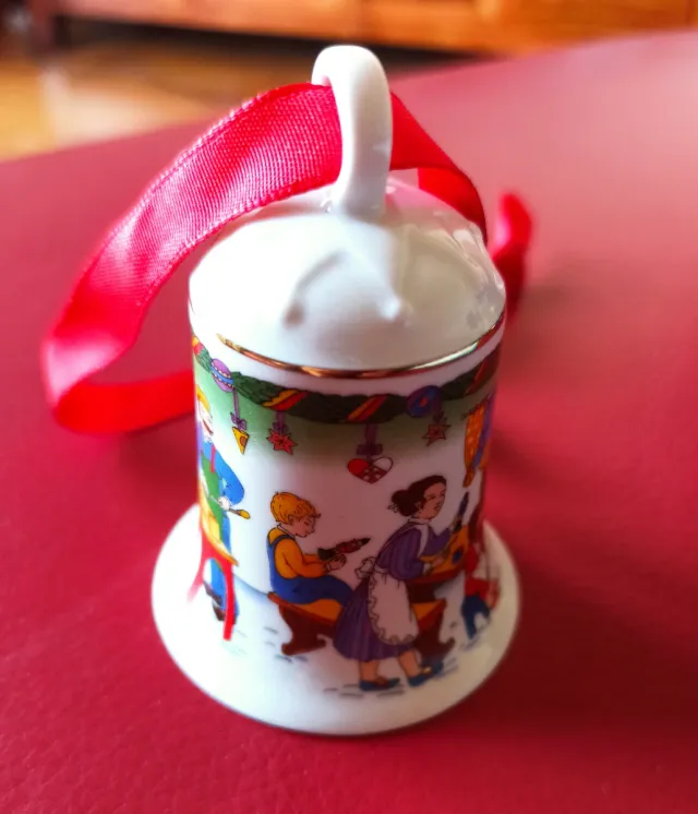 Campana di Natale 2008 Porcellana