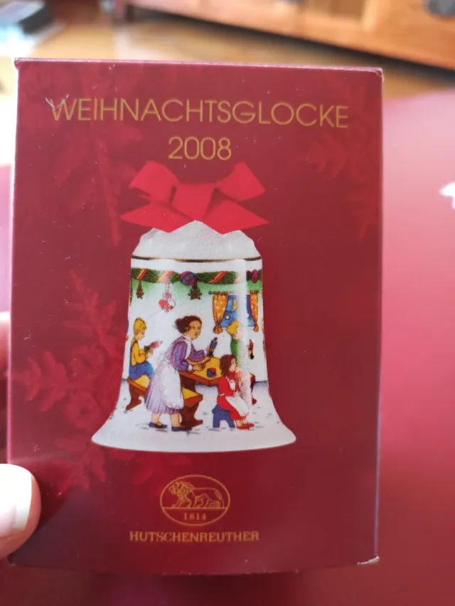 Campana di Natale 2008 Porcellana