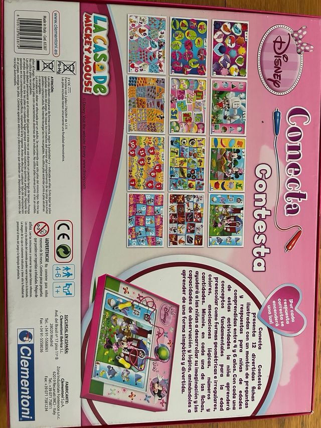 Juego Conecta Disney Minnie 4-6 años