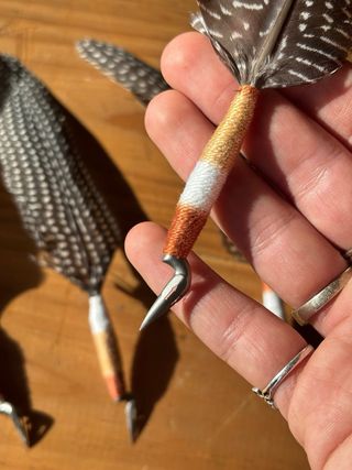 Penne stilografiche realizzate a mano