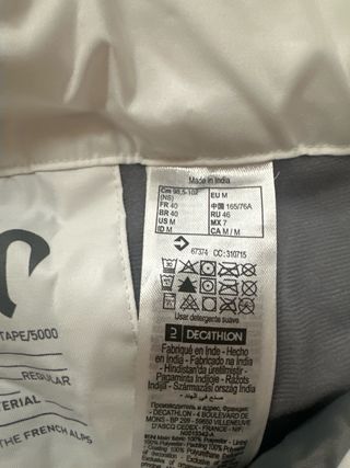 Pantalón de esquí mujer Talla M