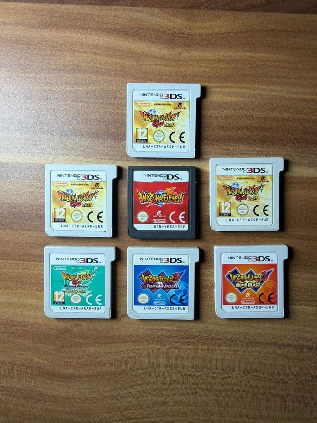 Lote Inazuma Eleven Nintendo 3DS/DS