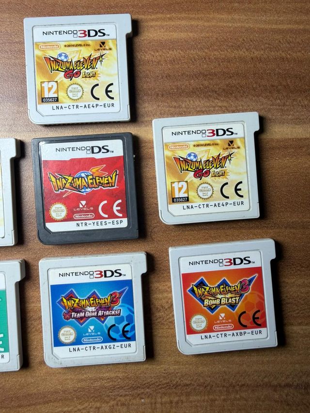 Lote Inazuma Eleven Nintendo 3DS/DS