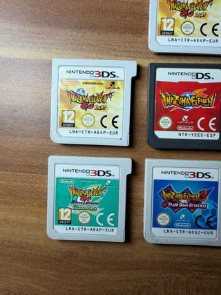 Lote Inazuma Eleven Nintendo 3DS/DS