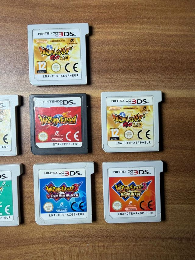 Lote Inazuma Eleven Nintendo 3DS/DS