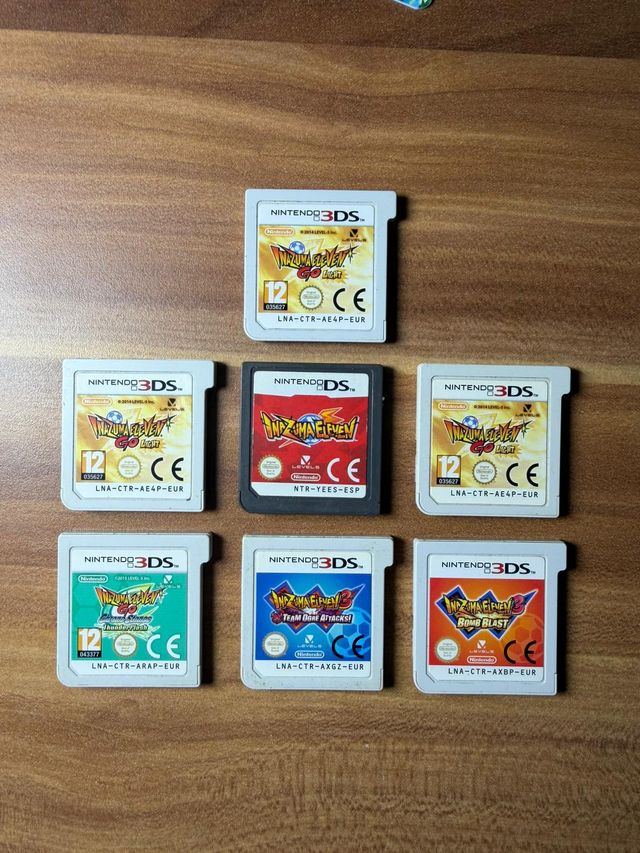 Lote Inazuma Eleven Nintendo 3DS/DS