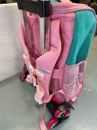 Mochila Escolar Carro Niña Niño Ruedas