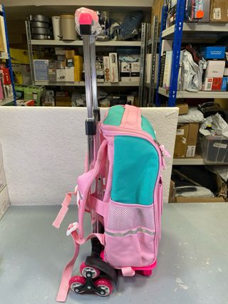 Mochila Escolar Carro Niña Niño Ruedas
