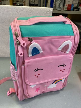 Mochila Escolar Carro Niña Niño Ruedas