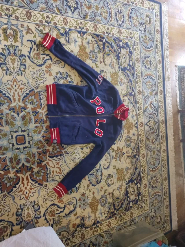 Sudadera Polo Ralph Lauren Talla S Azul/Rojo