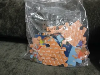 Puzzle circular mundo infantil