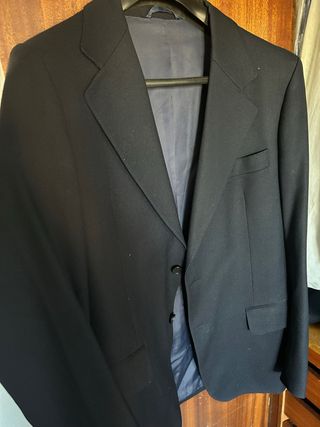 Americana azul hombre